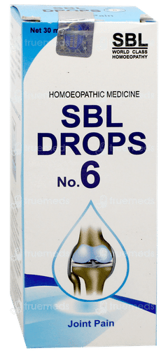 Sbl No 6 Drops 30Ml